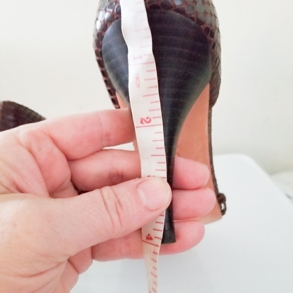 Steven by Steve Madden leather heels open toe - Picture 6 of 7